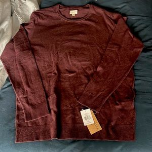 NWT Silver Bells Port Heather Crew Neck Sweater